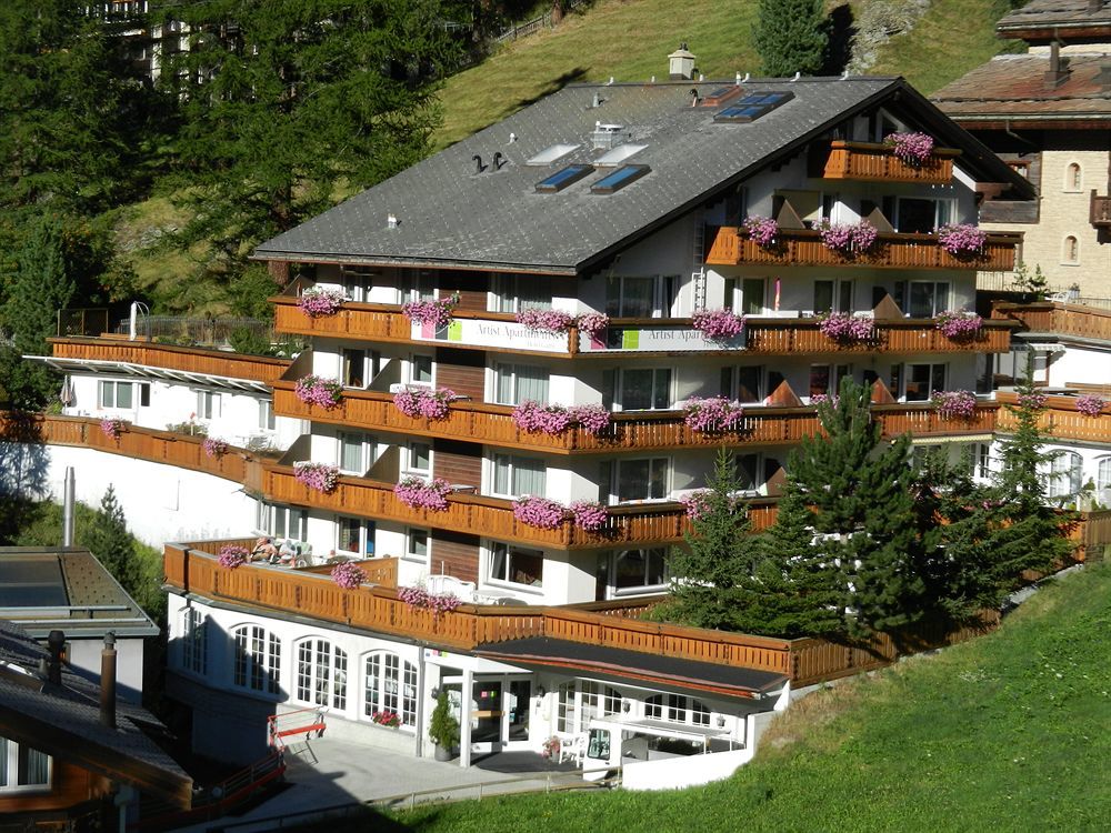 Artist Apartments & Hotel Garni Цермат Екстериор снимка