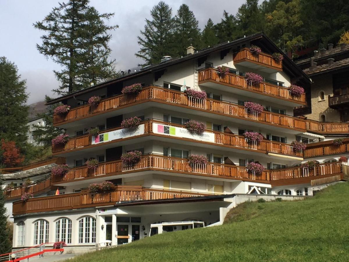 Artist Apartments & Hotel Garni Цермат Екстериор снимка